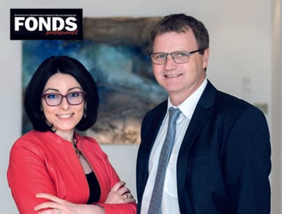 Vorstandsmitglieder Mag.a Elham Ettehadieh und Andreas Fellner, MSc.